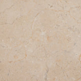 Fluid contours give shape to this solid mindi media console, topped with a creamy marbled top. Two doors with knobbed pulls and three drawers open to spacious storage Amethyst Home provides interior design, new home construction design consulting, vintage area rugs, and lighting in the Laguna Beach metro area.