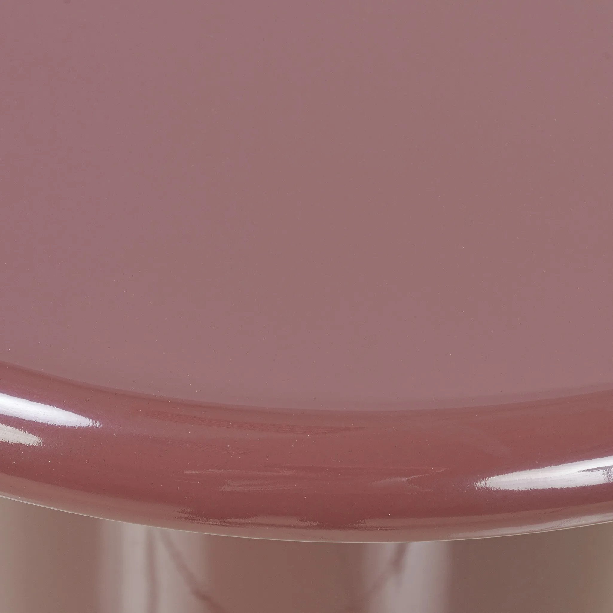 Add an extra surface anywhere with a pedestal end table with a glossy plum finish Amethyst Home provides interior design, new home construction design consulting, vintage area rugs, and lighting in the Nashville metro area.
