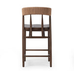 Featuring Buxton Natural Paper Rush Bar + Counter Stool by Four Hands at Amethyst Home. A solid oak counter stool defined by tapered legs and framing gives an updated look to the classic whistler chair. Finished with a paper rush wrapped detail on the back.BarOverall Dimensions: 19.25"w x 22.25"d x 42.75"hWeight: 23.70 lbsCounterOverall Dimensions: 19.50"w . Amethyst Home provides interior design, new home construction design consulting, vintage area rugs, and lighting in the San Diego metro area.