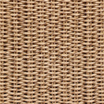 Featuring Cambrie Arashi Salt Outdoor Sofa 76" by Four Hands at Amethyst Home. Bring home vintage inspiration. The sling shape of this outdoor sofa features a reimagined bucket seat in woven faux hyacinth, finished with rounded tapered legs that mirror the shape of the frame. Cover or store indoors during inclement weather and when not in use. Overall Di. Amethyst Home provides interior design, new home construction design consulting, vintage area rugs, and lighting in the Laguna Beach metro area.