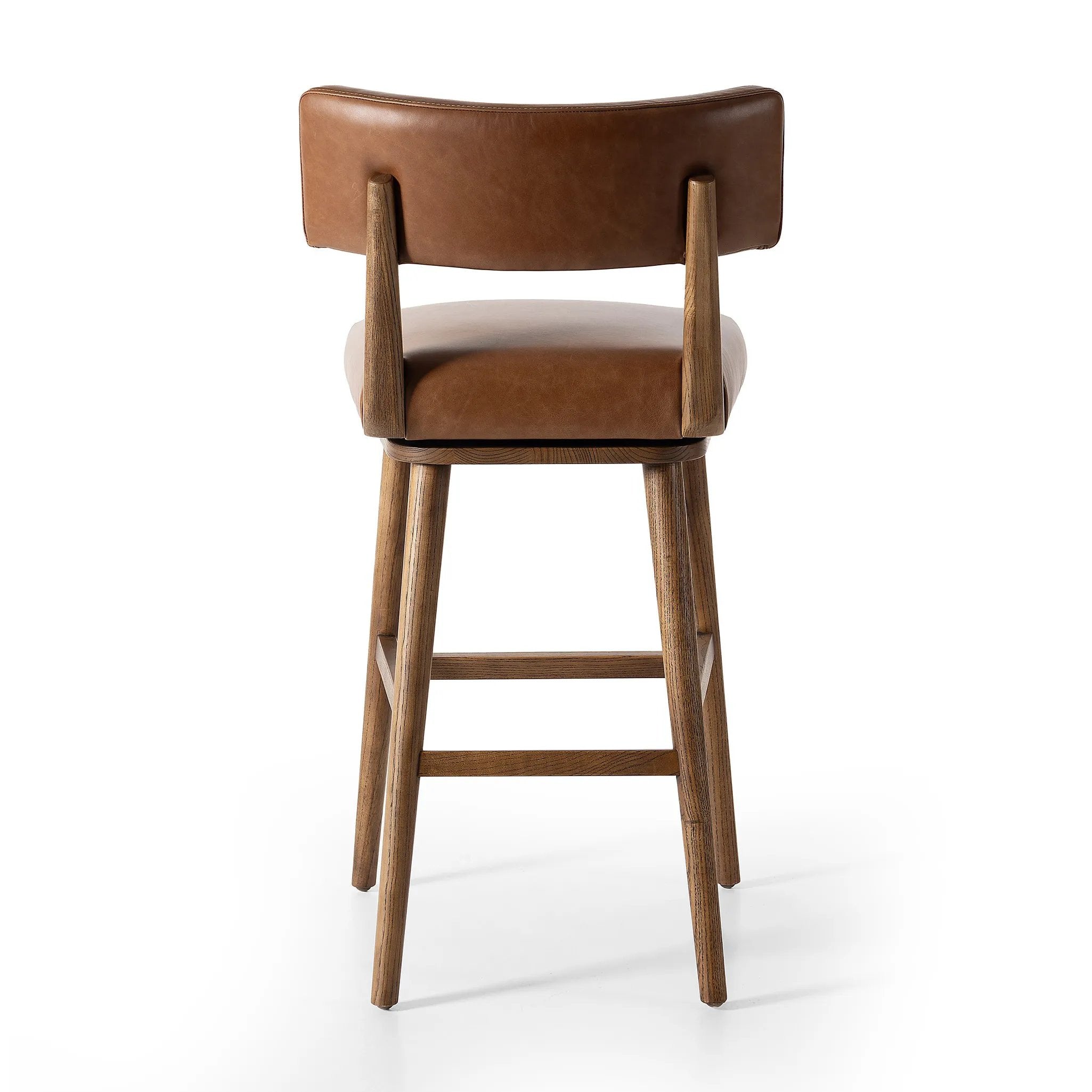Cardell Sonoma Chestnut Swivel Bar + Counter Stool | Amethyst Home
