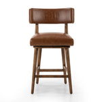 Featuring Cardell Sonoma Chestnut Swivel Bar + Counter Stool by Four Hands at Amethyst Home. This reimagined classic pairs a barrel back frame of solid nettlewood with top-grain leather in a rich chestnut. A 180-degree swivel with return memory tops off the piece with fresh functionality.BarOverall Dimensions: 21.50"w x 22.25"d x 42.50"hWeight: 24.25 lb. Amethyst Home provides interior design, new home construction design consulting, vintage area rugs, and lighting in the Winter Garden metro area.
