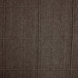 Hand woven in a flat weave grid pattern for the look of an indoor textile, this  mineral-hued rug grounds the outdoor lounge with a high-texture look. Slight variation in sizing and imperfect lines due to the handcrafted nature of each piece are to be expected. Store inside during inclement weather and when not in use. Amethyst Home provides interior design, new home construction design consulting, vintage area rugs, and lighting in the Boston metro area.