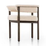 Featuring Cassie Charter Oatmeal Dining Chair by Four Hands at Amethyst Home. Upholstered in high-performance fabric, this sculpted dining style features a comfortable yoke back and exterior fold detailing, all framed by solid ash. Performance fabrics are specially created to withstand spills, stains, high traffic and wear, ensuring long-term comfort and un. Amethyst Home provides interior design, new home construction design consulting, vintage area rugs, and lighting in the Park City metro area.