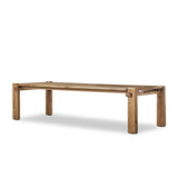 Designed in partnership with longtime Four Hands collaborator Thomas Bina and Brazilian designer Ronald Sasson, a grand-scale dining table is made from solid reclaimed French oak in a natural finish. Rounded edges add a softer, fluid look Amethyst Home provides interior design, new home construction design consulting, vintage area rugs, and lighting in the Nashville metro area.