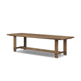 Designed in partnership with longtime Four Hands collaborator Thomas Bina and Brazilian designer Ronald Sasson, a grand-scale dining table is made from solid reclaimed French oak in a natural finish. Rounded edges add a softer, fluid look Amethyst Home provides interior design, new home construction design consulting, vintage area rugs, and lighting in the Scottsdale metro area.