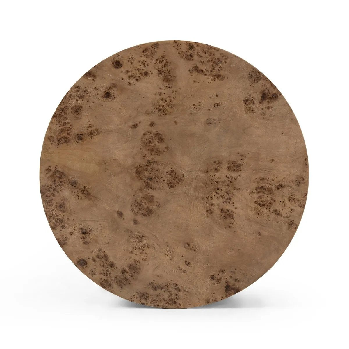 Featuring Caya Caramel Burl Coffee Table by Four Hands at Amethyst Home. Simple drum shaping showcases the natural artistry of the richly grained caramel burl veneer. Its compact size is ideal for smaller spaces.
Overall Dimensions: 31.5" L x 31.5 " W x 13.75" H
Collection: HughesColors: Caramel BurlMaterials: Light Maple Veneer, Poplar PlywoodWeight: 44.0. Amethyst Home provides interior design, new home construction design consulting, vintage area rugs, and lighting in the Des Moines metro area.