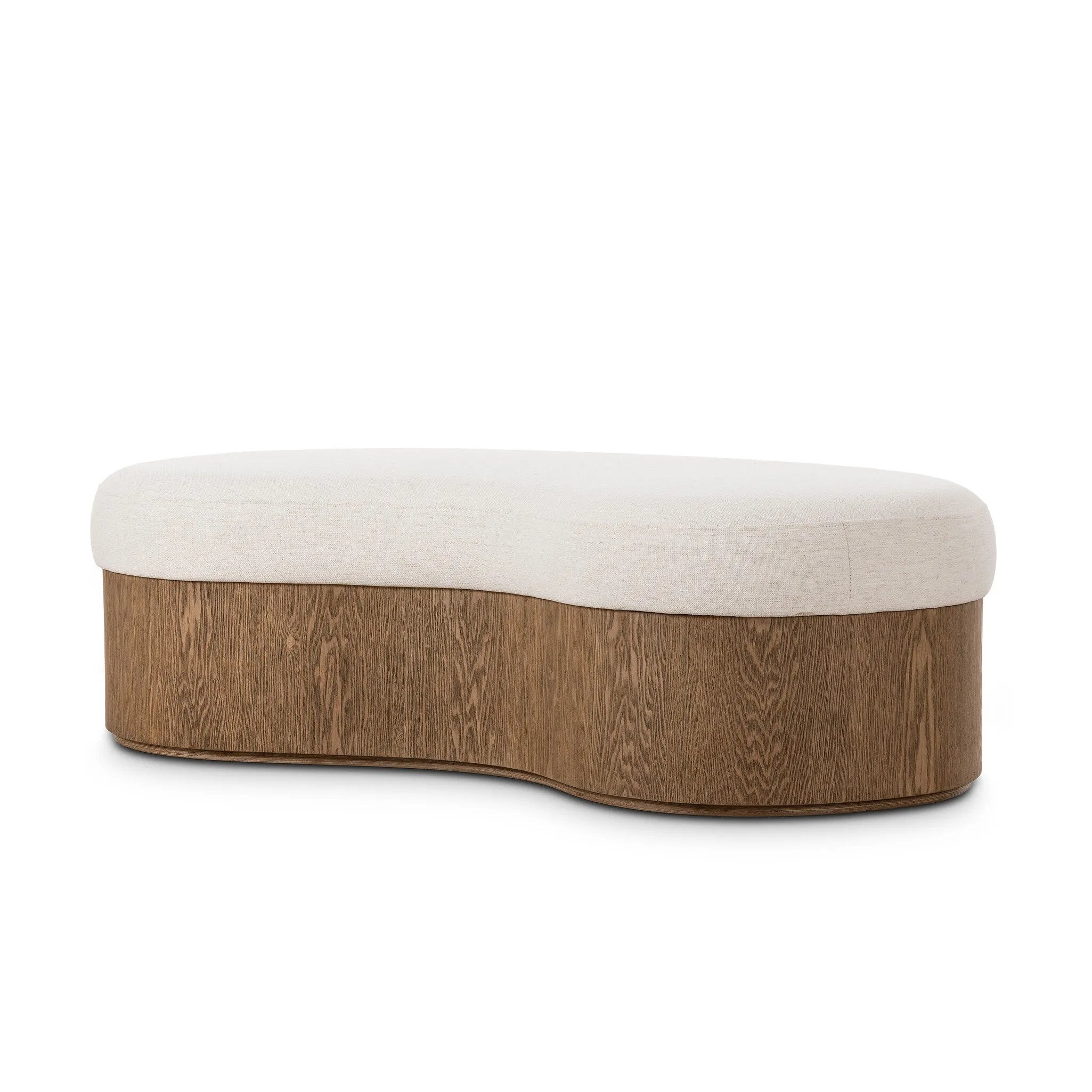 7インチ　グランドビート　Celeste Johnson Celeste Accent Bench - Crypton Nomad Snow | Amethyst Home