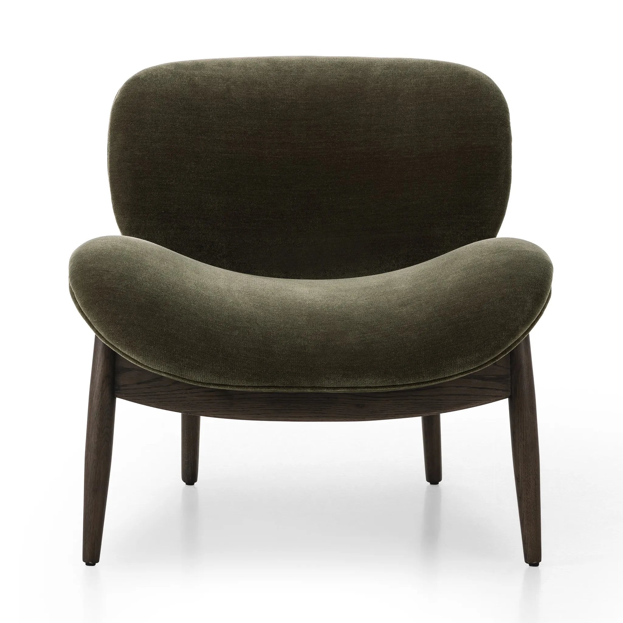 Featuring Celine Monte Olive Chair by Four Hands at Amethyst Home. This perfect accent chair, designed for unwinding. Upholstered in a velvety olive chenille made from recycled materials, with wide proportions and cozy curves and cushioning. Slim, tapered wooden legs balance the look.Overall Dimensions: 29.00"w x 33.50"d x 29.00"hWeight : 32.41 lbsMateri. Amethyst Home provides interior design, new home construction design consulting, vintage area rugs, and lighting in the Laguna Beach metro area.