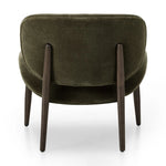 Featuring Celine Monte Olive Chair by Four Hands at Amethyst Home. This perfect accent chair, designed for unwinding. Upholstered in a velvety olive chenille made from recycled materials, with wide proportions and cozy curves and cushioning. Slim, tapered wooden legs balance the look.Overall Dimensions: 29.00"w x 33.50"d x 29.00"hWeight : 32.41 lbsMaterials: 50. Amethyst Home provides interior design, new home construction design consulting, vintage area rugs, and lighting in the Miami metro area.