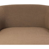 Featuring Channing Crypton Nomad Mushroom Chaise by Four Hands at Amethyst Home. Meet modern comfort. Clean curves, impeccable tailoring and specialized high-performance fabric bring an elevated, vintage European-inspired look to this chaise. Crypton® performance fabric is specially engineered for protection against stains, moisture and odor.Overall Dim. Amethyst Home provides interior design, new home construction design consulting, vintage area rugs, and lighting in the Newport Beach metro area.