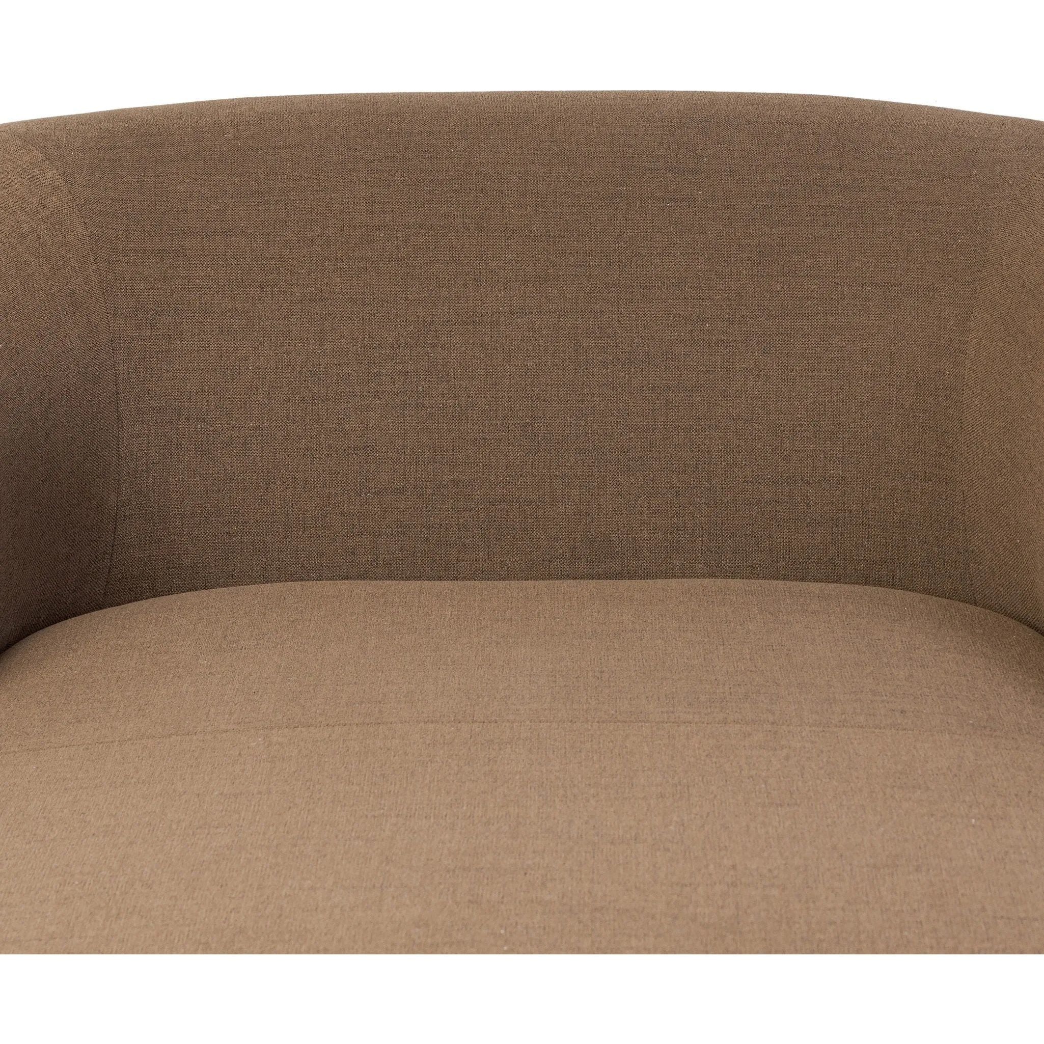 Featuring Channing Crypton Nomad Mushroom Chaise by Four Hands at Amethyst Home. Meet modern comfort. Clean curves, impeccable tailoring and specialized high-performance fabric bring an elevated, vintage European-inspired look to this chaise. Crypton® performance fabric is specially engineered for protection against stains, moisture and odor.Overall Dim. Amethyst Home provides interior design, new home construction design consulting, vintage area rugs, and lighting in the Newport Beach metro area.