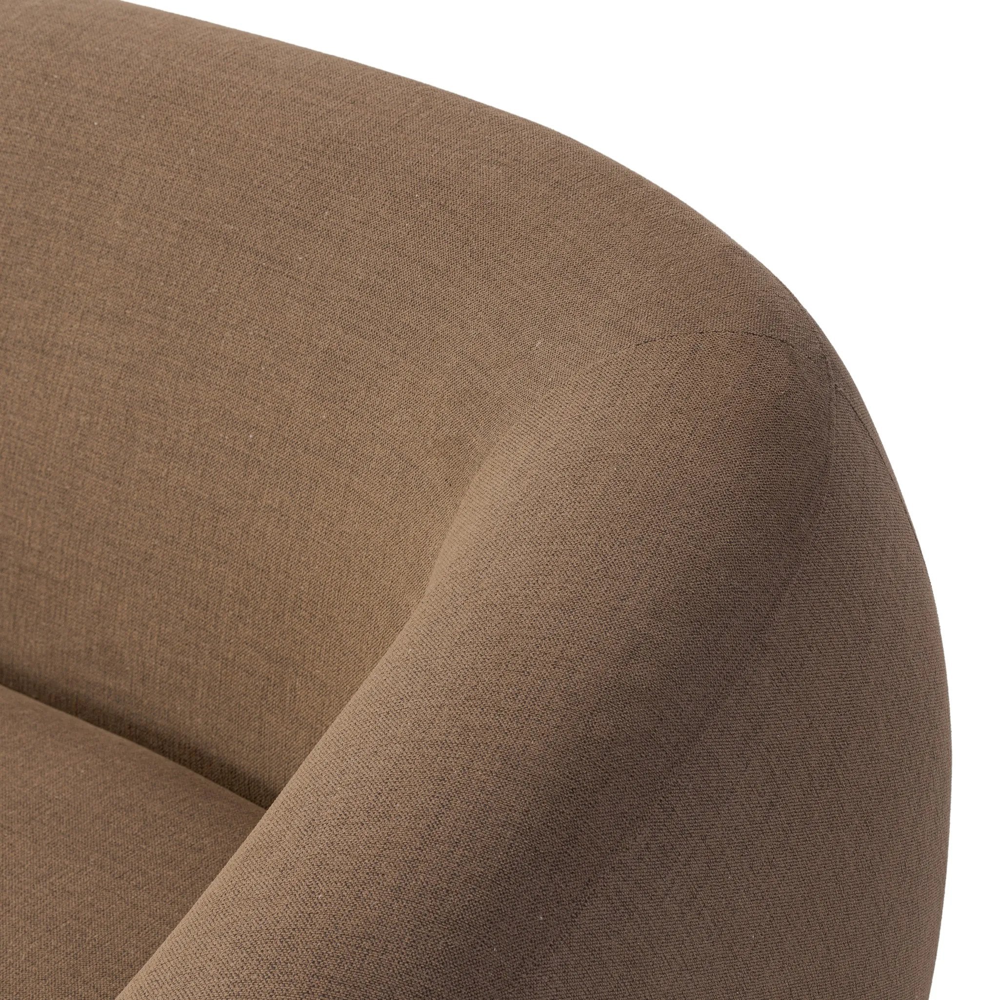 Featuring Channing Crypton Nomad Mushroom Chaise by Four Hands at Amethyst Home. Meet modern comfort. Clean curves, impeccable tailoring and specialized high-performance fabric bring an elevated, vintage European-inspired look to this chaise. Crypton® performance fabric is specially engineered for protection against stains, moisture and odor.Overall Dimensions:. Amethyst Home provides interior design, new home construction design consulting, vintage area rugs, and lighting in the Omaha metro area.