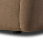 Featuring Channing Crypton Nomad Mushroom Sofa by Four Hands at Amethyst Home. Meet modern comfort. Clean curves, impeccable tailoring and a soft cushion, this sofa has an elevated, vintage European-inspired look. Upholstered in Crypton® performance fabric, specially engineered for protection against stains, moisture and odor.Overall Dimensions: 100.00"w x . Amethyst Home provides interior design, new home construction design consulting, vintage area rugs, and lighting in the Calabasas metro area.