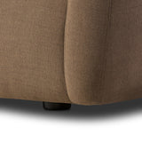 Featuring Channing Crypton Nomad Mushroom Sofa by Four Hands at Amethyst Home. Meet modern comfort. Clean curves, impeccable tailoring and a soft cushion, this sofa has an elevated, vintage European-inspired look. Upholstered in Crypton® performance fabric, specially engineered for protection against stains, moisture and odor.Overall Dimensions: 100.00"w x . Amethyst Home provides interior design, new home construction design consulting, vintage area rugs, and lighting in the Calabasas metro area.