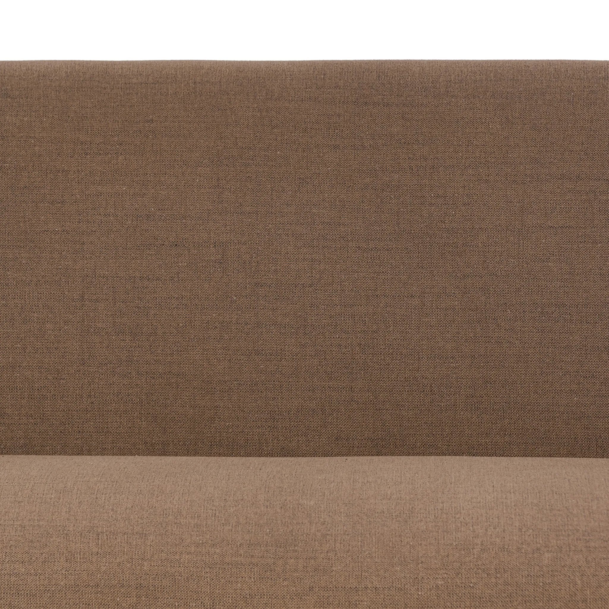 Featuring Channing Crypton Nomad Mushroom Sofa by Four Hands at Amethyst Home. Meet modern comfort. Clean curves, impeccable tailoring and a soft cushion, this sofa has an elevated, vintage European-inspired look. Upholstered in Crypton® performance fabric, specially engineered for protection against stains, moisture and odor.Overall Dimensions: 100.00"w x 41. Amethyst Home provides interior design, new home construction design consulting, vintage area rugs, and lighting in the Seattle metro area.