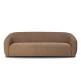 Featuring Channing Crypton Nomad Mushroom Sofa by Four Hands at Amethyst Home. Meet modern comfort. Clean curves, impeccable tailoring and a soft cushion, this sofa has an elevated, vintage European-inspired look. Upholstered in Crypton® performance fabric, specially engineered for protection against stains, moisture and odor.Overall Dimensions: 100.00". Amethyst Home provides interior design, new home construction design consulting, vintage area rugs, and lighting in the Winter Garden metro area.