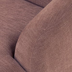 Featuring Channing Laughlin Plum Chaise by Four Hands at Amethyst Home. Experience luxury and sophistication with the Channing Laughlin Plum Chaise. This elegant piece features a chaise design for ultimate comfort and relaxation. Let the rich plum color and exclusive design elevate your space to new levels of refinement and style.
Overall Dimensions: 53.2. Amethyst Home provides interior design, new home construction design consulting, vintage area rugs, and lighting in the Los Angeles metro area.