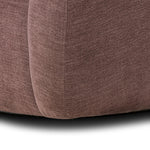 Featuring Channing Laughlin Plum Swivel Chair by Four Hands at Amethyst Home. Overall Dimensions: 38.50"w x 41.25"d x 30.75"hWeight : 94.80 lbsMaterials: 97% Polyester, 3% Flax/Linen. Amethyst Home provides interior design, new home construction design consulting, vintage area rugs, and lighting in the Scottsdale metro area.