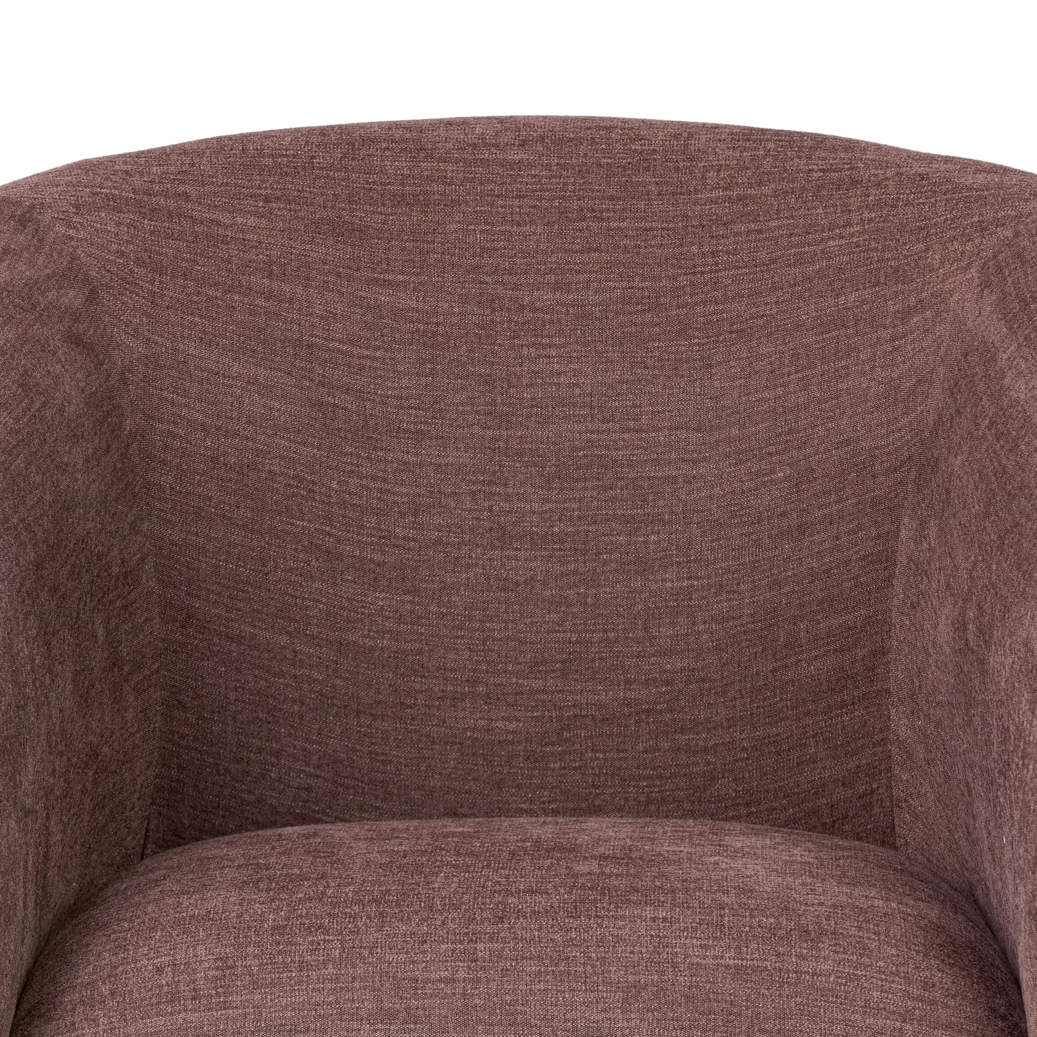 Featuring Channing Laughlin Plum Swivel Chair by Four Hands at Amethyst Home. Overall Dimensions: 38.50"w x 41.25"d x 30.75"hWeight : 94.80 lbsMaterials: 97% Polyester, 3% Flax/Linen. Amethyst Home provides interior design, new home construction design consulting, vintage area rugs, and lighting in the Winter Garden metro area.
