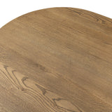 Crafted from warm, natural oak with natural antiquing. A rounded bullnose edge and the lower shelf add functionality, while the round ball details provide a crafted finish. A design collaboration by Amber Lewis and Four Hands. This item has limited online distribution and may not be sold on websites without prior approval. Amethyst Home provides interior design, new home construction design consulting, vintage area rugs, and lighting in the Tampa metro area.
