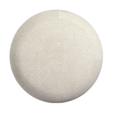 Simple, inflated shaping gets a textural upgrade on this outdoor ottoman, with boucle fabric all over on top of a pedestal base. Cover or store inside during inclement weather and when not in use.As lovers of clean aesthetics at Amethyst, we love the optimistic inspired Chip Outdoor Ottoman - Jasper Natural. Amethyst Home provides interior design, new home construction design consulting, vintage area rugs, and lighting in the Dallas metro area.