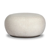 Simple, inflated shaping gets a textural upgrade on this outdoor ottoman, with boucle fabric all over on top of a pedestal base. Cover or store inside during inclement weather and when not in use.As lovers of clean aesthetics at Amethyst, we love the optimistic inspired Chip Outdoor Ottoman - Jasper Natural. Amethyst Home provides interior design, new home construction design consulting, vintage area rugs, and lighting in the Des Moines metro area.