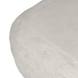 Featuring Cirri Smooth Lunar Concrete Coffee Table by Four Hands at Amethyst Home. Smooth concrete is etched with a linear pattern, bringing an organic look with texture to this block-style coffee table.Overall Dimensions: 31.50"w x 31.50"d x 15.75"hWeight : 112.43 lbsMaterials: Concrete Solid. Amethyst Home provides interior design, new home construction design consulting, vintage area rugs, and lighting in the Omaha metro area.