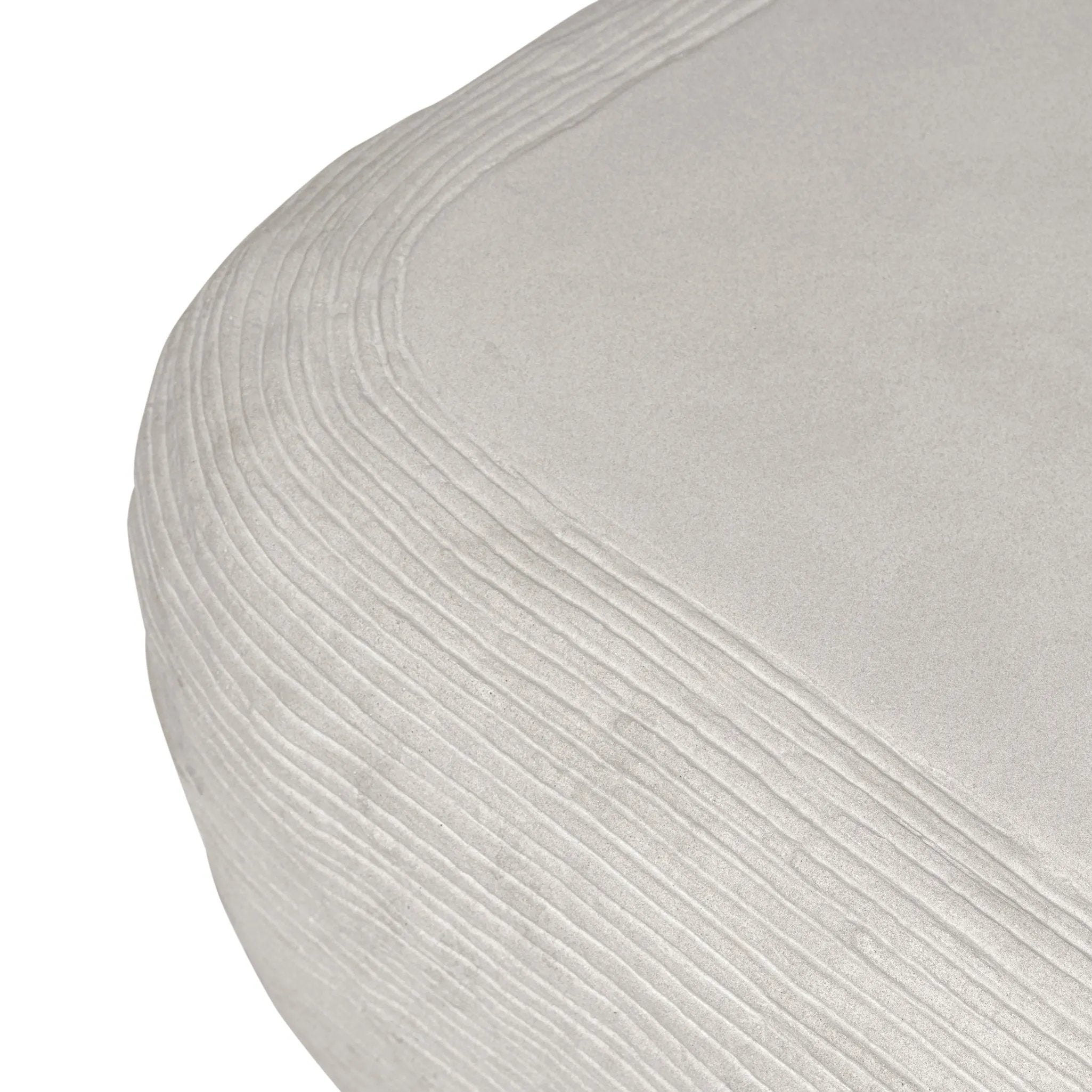 Featuring Cirri Smooth Lunar Concrete Coffee Table by Four Hands at Amethyst Home. Smooth concrete is etched with a linear pattern, bringing an organic look with texture to this block-style coffee table.Overall Dimensions: 31.50"w x 31.50"d x 15.75"hWeight : 112.43 lbsMaterials: Concrete Solid. Amethyst Home provides interior design, new home construction design consulting, vintage area rugs, and lighting in the Omaha metro area.