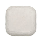 Featuring Cirri Smooth Lunar Concrete Coffee Table by Four Hands at Amethyst Home. Smooth concrete is etched with a linear pattern, bringing an organic look with texture to this block-style coffee table.Overall Dimensions: 31.50"w x 31.50"d x 15.75"hWeight : 112.43 lbsMaterials: Concrete Solid. Amethyst Home provides interior design, new home construction design consulting, vintage area rugs, and lighting in the Portland metro area.