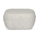 Featuring Cirri Smooth Lunar Concrete Coffee Table by Four Hands at Amethyst Home. Smooth concrete is etched with a linear pattern, bringing an organic look with texture to this block-style coffee table.Overall Dimensions: 31.50"w x 31.50"d x 15.75"hWeight : 112.43 lbsMaterials: Concrete Solid. Amethyst Home provides interior design, new home construction design consulting, vintage area rugs, and lighting in the Seattle metro area.