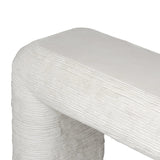 Featuring Cirri Smooth Lunar Concrete Console Table by Four Hands at Amethyst Home. Smooth concrete is etched with a linear pattern, bringing an organic look with texture to this unique console table.Overall Dimensions: 55.00"w x 15.75"d x 30.75"hWeight : 159.83 lbsMaterials: Concrete Solid. Amethyst Home provides interior design, new home construction design consulting, vintage area rugs, and lighting in the Monterey metro area.