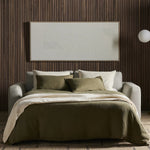 Simply styled with a convenient Queen-size pullout bed for guests. A soft cotton covering is made for comfort, with subtly flared sides for shapely effect, all grounded by a wrapped plinth base. Performance fabrics withstand spills, stains, high traffic and wear, ensuring long-term comfort and unmatched durability Amethyst Home provides interior design, new home construction design consulting, vintage area rugs, and lighting in the Boston metro area.