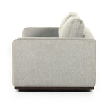 Simply styled with a convenient Queen-size pullout bed for guests. A soft cotton covering is made for comfort, with subtly flared sides for shapely effect, all grounded by a wrapped plinth base. Performance fabrics withstand spills, stains, high traffic and wear, ensuring long-term comfort and unmatched durability Amethyst Home provides interior design, new home construction design consulting, vintage area rugs, and lighting in the Houston metro area.