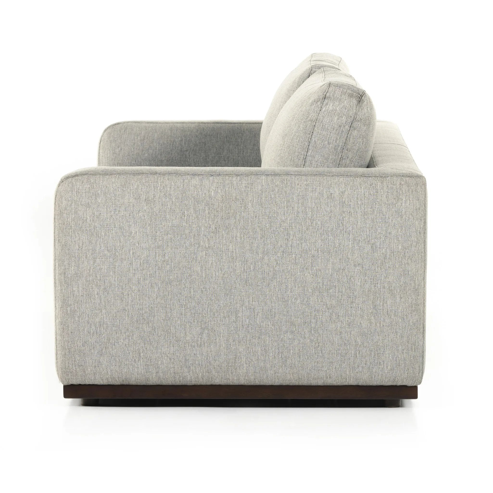 Simply styled with a convenient Queen-size pullout bed for guests. A soft cotton covering is made for comfort, with subtly flared sides for shapely effect, all grounded by a wrapped plinth base. Performance fabrics withstand spills, stains, high traffic and wear, ensuring long-term comfort and unmatched durability Amethyst Home provides interior design, new home construction design consulting, vintage area rugs, and lighting in the Houston metro area.