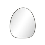 Make your space stand out with a "goes anywhere" wall mirror of soft, fluid lines and asymmetrical shaping. Framed in gunmetal-finished iron, style this mirror in the living room, bedroom or entryway to bring your whole look together Amethyst Home provides interior design, new home construction design consulting, vintage area rugs, and lighting in the Washington metro area.