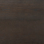 Sleek and versatile, this rich brown oak media console features soft corners and edges, two exterior doors and an open center compartment for storage and display. Rear cutouts for cord management.As enthusiasts of luxe style at Amethyst, we love the designer inspired Cosgrove Media Console - Espresso Oak Veneer. Amethyst Home provides interior design, new home construction design consulting, vintage area rugs, and lighting in the Boston metro area.