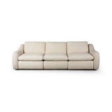 Featuring Crawford Antigo Natural Power Recliner 3-Piece Sectional Sofa by Four Hands at Amethyst Home. A fresh take on the classic recliner. Customize your comfort level with the push of hidden buttons with pieces in our Power Motion collection. Sculpted in light, versatile high-performance fabric. Performance fabrics are specially created to withstand spills,. Amethyst Home provides interior design, new home construction design consulting, vintage area rugs, and lighting in the Tampa metro area.