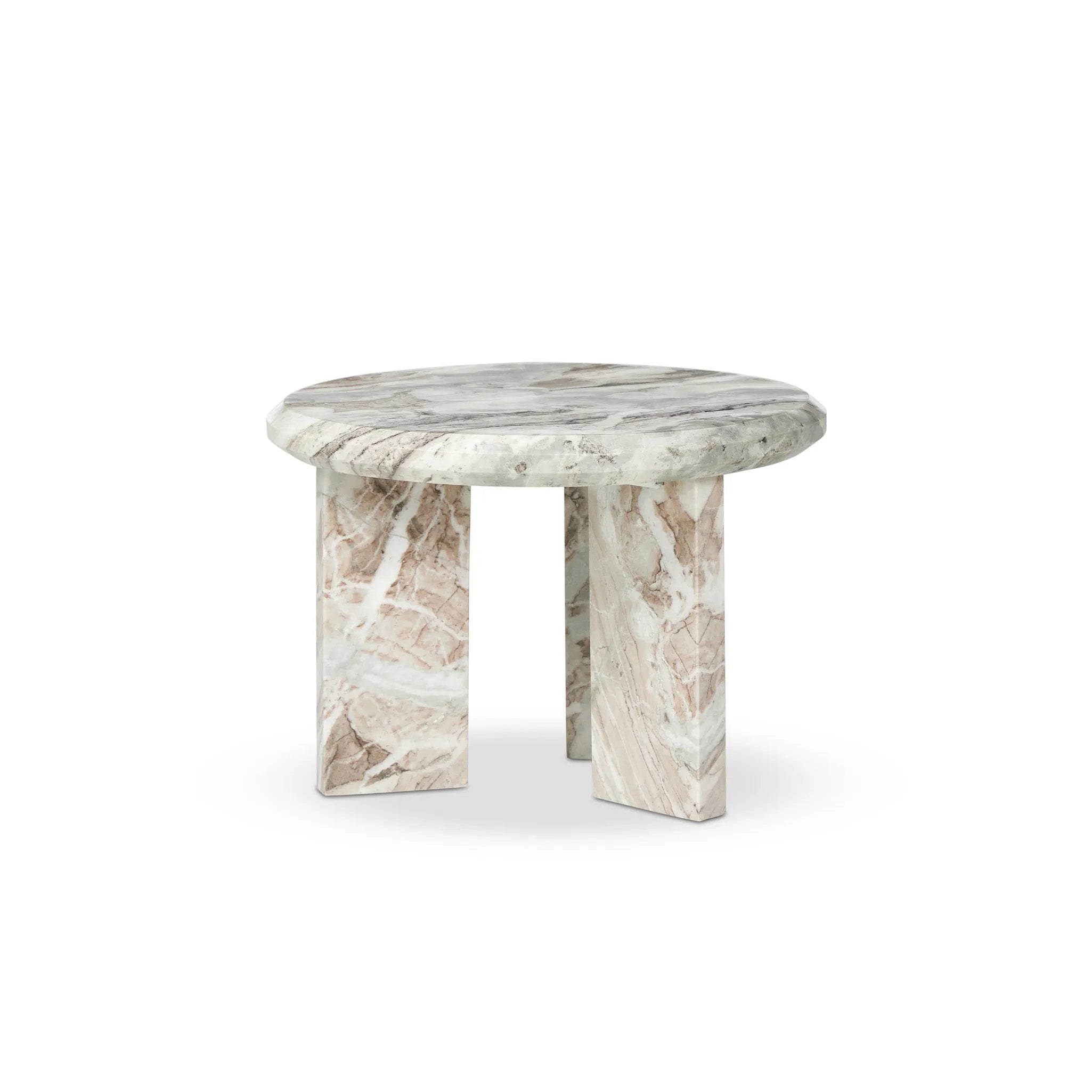 Featuring Dakota Creamy Taupe Marble Solid Nesting Coffee Table by Four Hands at Amethyst Home. A sculpted coffee table of creamy Sawar Indian marble, with block legs and chamfered edges — perfectly sized for intimate spaces. Natural veining ensures each table is one of a kind, celebrating the beauty natural marble.SetOverall Dimensions: 32.00"w x 32.00"d x. Amethyst Home provides interior design, new home construction design consulting, vintage area rugs, and lighting in the Calabasas metro area.