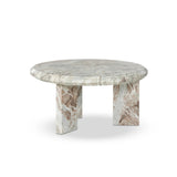 Featuring Dakota Creamy Taupe Marble Solid Nesting Coffee Table by Four Hands at Amethyst Home. A sculpted coffee table of creamy Sawar Indian marble, with block legs and chamfered edges — perfectly sized for intimate spaces. Natural veining ensures each table is one of a kind, celebrating the beauty natural marble.SetOverall Dimensions: 32.00"w x 32.00"d. Amethyst Home provides interior design, new home construction design consulting, vintage area rugs, and lighting in the Kansas City metro area.