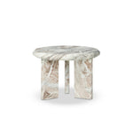 Featuring Dakota Creamy Taupe Marble Solid Nesting Coffee Table by Four Hands at Amethyst Home. A sculpted coffee table of creamy Sawar Indian marble, with block legs and chamfered edges — perfectly sized for intimate spaces. Natural veining ensures each table is one of a kind, celebrating the beauty natural marble.SetOverall Dimensions: 32.00"w x 32.00"d x. Amethyst Home provides interior design, new home construction design consulting, vintage area rugs, and lighting in the Nashville metro area.