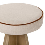 Featuring Damon Harbor Sand Swivel Bar + Counter Stool by Four Hands at Amethyst Home. BarOverall Dimensions: 19.50"w x 19.50"d x 31.00"hWeight: 26.46 lbsCounterOverall Dimensions: 17.50"w x 17.50"d x 27.25"hWeight: 23.81 lbsMaterials: 60% Polyester, 40% Viscose (Rayon), Solid Oak, Iron. Amethyst Home provides interior design, new home construction design consulting, vintage area rugs, and lighting in the Alpharetta metro area.