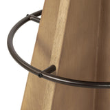 Featuring Damon Harbor Sand Swivel Bar + Counter Stool by Four Hands at Amethyst Home. BarOverall Dimensions: 19.50"w x 19.50"d x 31.00"hWeight: 26.46 lbsCounterOverall Dimensions: 17.50"w x 17.50"d x 27.25"hWeight: 23.81 lbsMaterials: 60% Polyester, 40% Viscose (Rayon), Solid Oak, Iron. Amethyst Home provides interior design, new home construction design consulting, vintage area rugs, and lighting in the Miami metro area.