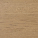 Crafted from light oak with a plinth-style base, rounded sides and linear reeding, this tall cabinet works subtle midcentury vibes into any space. Fully finished interior and shelves for quality detailing inside and out Amethyst Home provides interior design, new home construction design consulting, vintage area rugs, and lighting in the Seattle metro area.