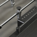 Streamlined for fun. This foosball table features a concrete playing surface and distinctly detailed players in cast aluminum. Rounded square wooden handles and cylindrical metal score counters tie together the sleek, industrial look of this foosball table, finished with tapered cast aluminum legs. Amethyst Home provides interior design, new home construction design consulting, vintage area rugs, and lighting in the Monterey metro area.