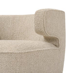 Featuring Dottie Berber Oatmeal Swivel Chair by Four Hands at Amethyst Home. Experience the perfect balance of style and comfort with our Dottie Berber Oatmeal Swivel Chair. Its unique swivel feature allows for easy movement and the oatmeal-colored berber fabric adds warmth and texture to any room.
Overall Dimensions: 33.75" L x 29.0 " W x 27.25" H
Materi. Amethyst Home provides interior design, new home construction design consulting, vintage area rugs, and lighting in the Los Angeles metro area.