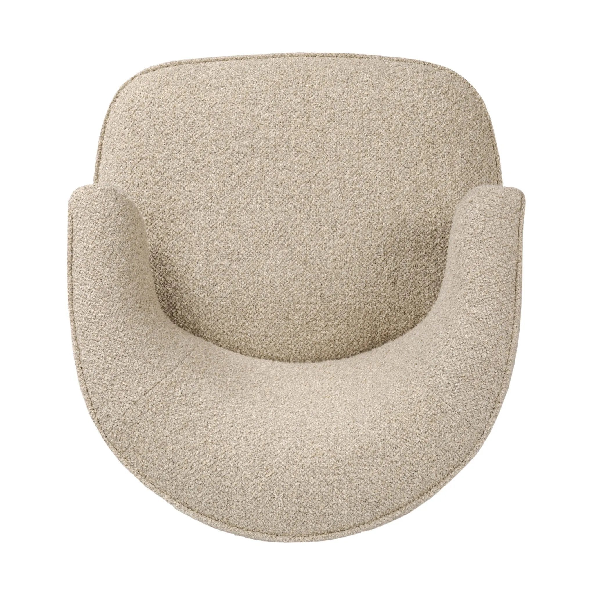 Featuring Dottie Berber Oatmeal Swivel Chair by Four Hands at Amethyst Home. Experience the perfect balance of style and comfort with our Dottie Berber Oatmeal Swivel Chair. Its unique swivel feature allows for easy movement and the oatmeal-colored berber fabric adds warmth and texture to any room.
Overall Dimensions: 33.75" L x 29.0 " W x 27.25" H
Mate. Amethyst Home provides interior design, new home construction design consulting, vintage area rugs, and lighting in the Newport Beach metro area.