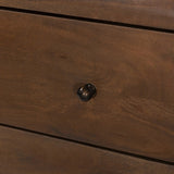 As fans of wabi sabi design at Amethyst, we love the designer inspired Eldrin Nightstand. This item pairs well with other brands such as Surya and is perfect for eclectic homes Amethyst Home provides interior design, new home construction design consulting, vintage area rugs, and lighting in the Dallas metro area.