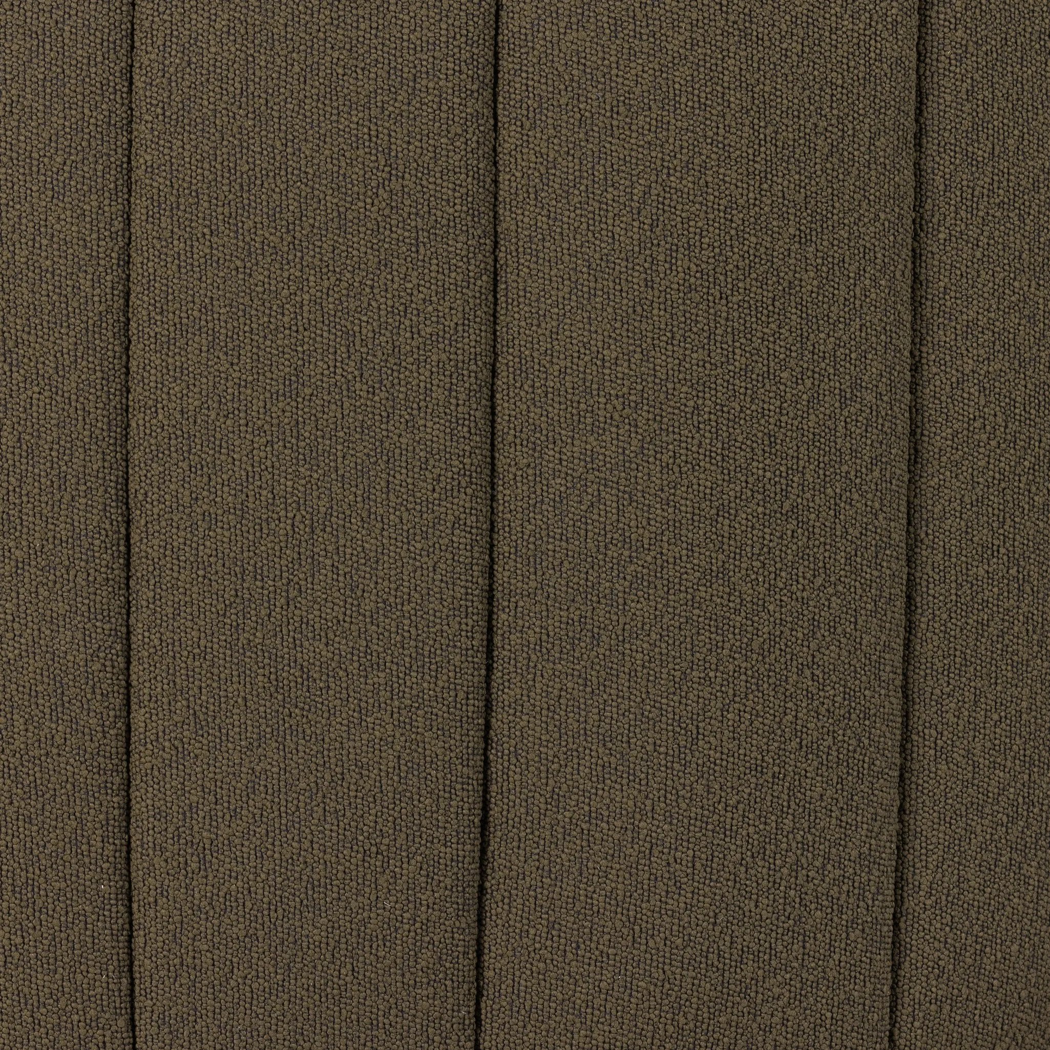 Featuring Elliana FIQA Boucle Olive Swivel Chair by Four Hands at Amethyst Home. Meet the chair that offers it all: curves, color, texture, durability, and sustainability. All atop a modern 360-degree swivel. Easy to clean and made from fully recyclable materials, FIQA fabrics are machine-washable, stain-resistant, water-repellent and antimicrobial.Overall . Amethyst Home provides interior design, new home construction design consulting, vintage area rugs, and lighting in the Park City metro area.