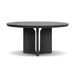 Inspired by minimalist Nordic design, a dark bronze dining table has a base of four plinth legs for a simple but impactful detail. Cover or store inside during inclement weather and when not in use.As lovers of wabi sabi style at Amethyst, we love the designer inspired Ernest Outdoor Metal Dining Table-60" - Bronze. Amethyst Home provides interior design, new home construction design consulting, vintage area rugs, and lighting in the Alpharetta metro area.